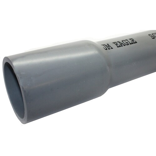 PVC Sch80 Conduit, 3&quot;X10&#39;