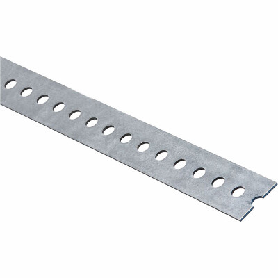 National Hardware N180-141 ZP Slotted Steel Strapping, .08&quot;X1-3/8&quot;X72&quot;