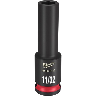 SHOCKWAVE Impact Duty™ 3/8&quot; Drive 11/32&quot; Deep Well 6 Point Socket