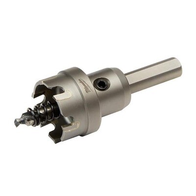 Milwaukee One-Piece Carbide Hole Cutter, 1-1/8&quot;