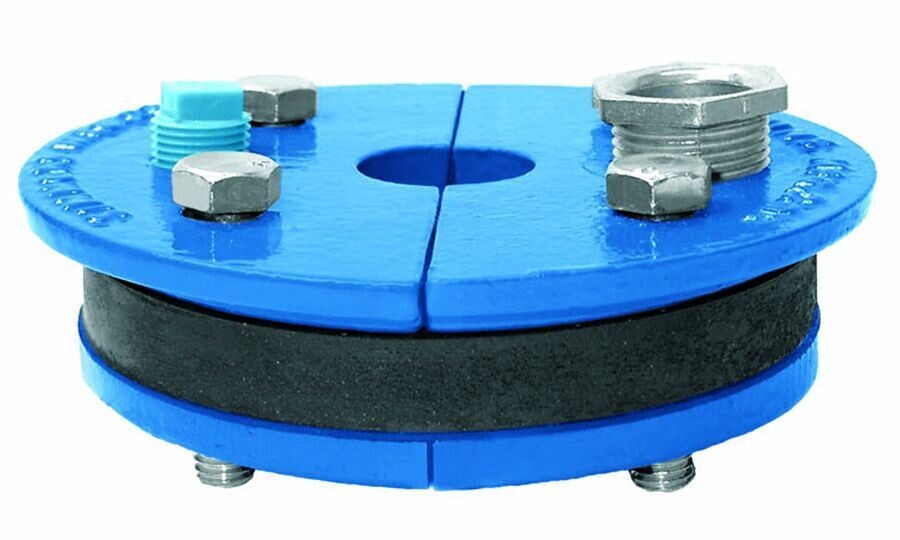 Simmons 136 Single Drop Cast Iron Well Seal, 6&quot;X1&quot;