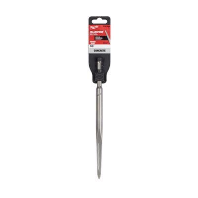 Milwaukee SDS+ SLEDGE Bull Point Chisel, 10&quot;