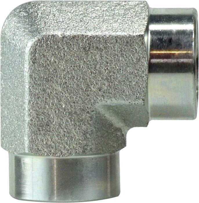 Hydraulic Ell Adaptor, 3/8"FPX3/8"FP