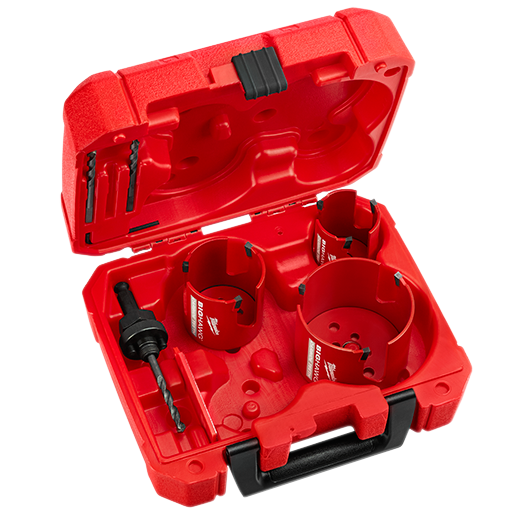 Milwaukee 7-Pc. Big Hawg w/Carbide Teeth PackOut Kit
