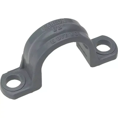 PVC Conduit Strap, 3/4&quot; 2-Hole  5Pk