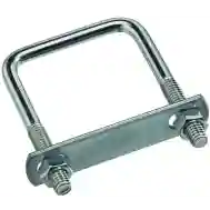National Hardware N222-356 Square U-Bolt, 5/16&quot;X2&quot;X3&quot;