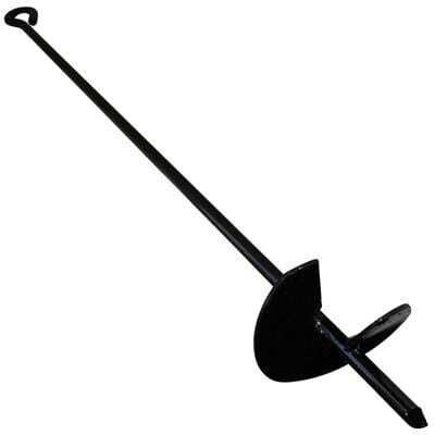 Tie Down Engineering 59050 Earth Anchor, 1/2&quot; Rod X4&quot; Flighting X15&quot; OAL