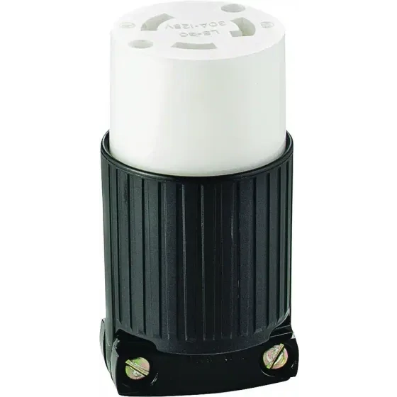 Eaton L530C Twist Lock Connector, 30A  125/250V  NEMA L5-30R