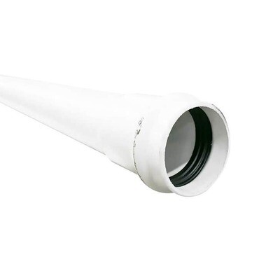 SDR21 Gasketed PVC Pipe, 4&quot;X20Ft, 200Psi
