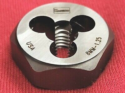 Irwin 9734 Hex Die, 8MM-1.25