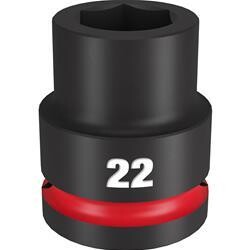 SHOCKWAVE Impact Duty™ 3/4&quot;Drive 22MM Stndrd 6 Point Socket