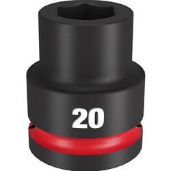 SHOCKWAVE Impact Duty™ 3/4&quot;Drive 20MM Stndrd 6 Point Socket