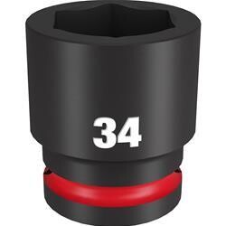 SHOCKWAVE Impact Duty™ 3/4&quot;Drive 34MM Stndrd 6 Point Socket