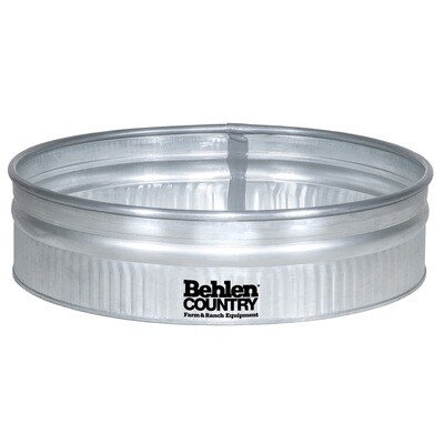 Round Galv. Stock Tank, 4FtX1Ft Deep