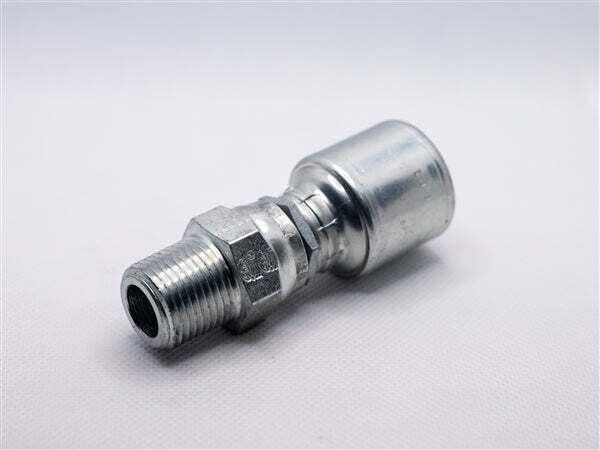 Hydraulic Fitting, 1/4&quot;X1/4&quot; Male Pipe Swivel