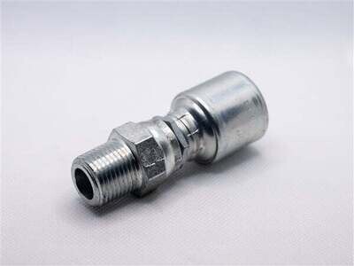Hydraulic Fitting, 1/4&quot;X1/4&quot; Male Pipe Swivel