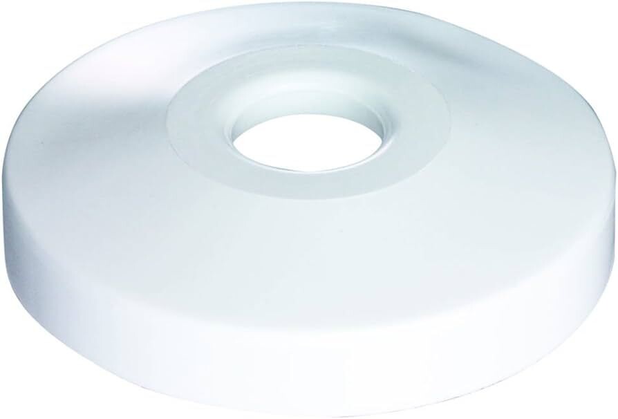 PlumbPak PP808-84 Shallow White Plastic Bath Flange,  1/2&quot;
