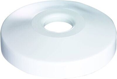 PlumbPak PP808-84 Shallow White Plastic Bath Flange,  1/2&quot;