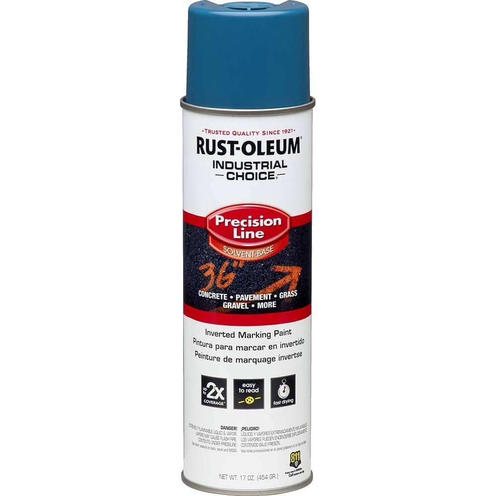Rust-Oleum 203022v Blue Marking Paint, 17oz
