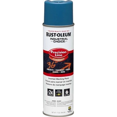 Rust-Oleum 203022v Blue Marking Paint, 17oz