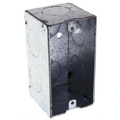Raco 674 Steel Electrical Utility Box, 2&quot;X4&quot;,