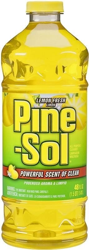 Pine-Sol 40199 Lemon Fresh Pine Sol, 48oz