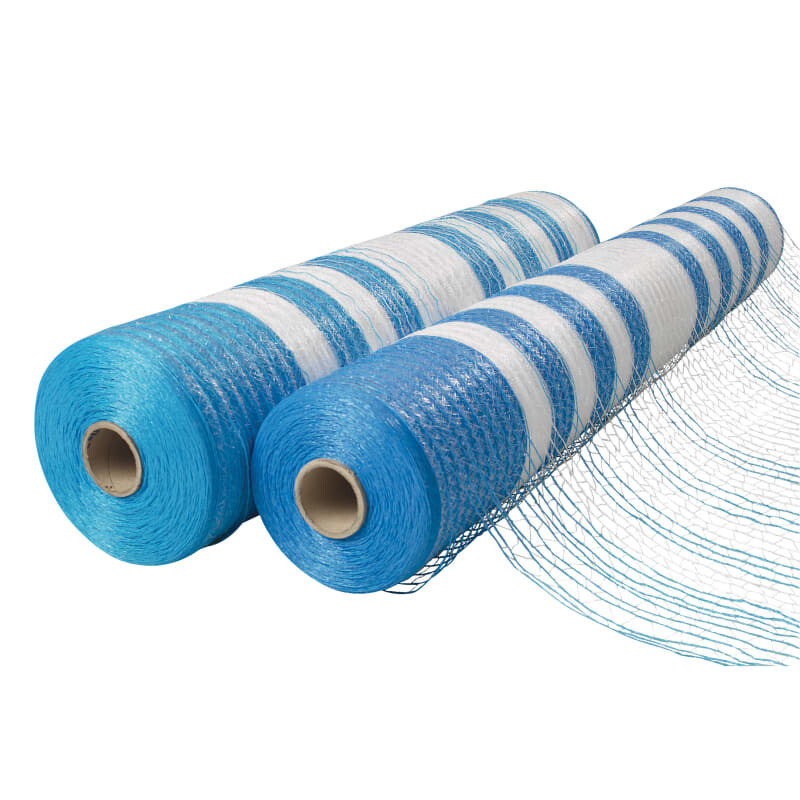 TamaNet Blue Zebra Over the Edge Net Wrap, 67&quot;X7000Ft