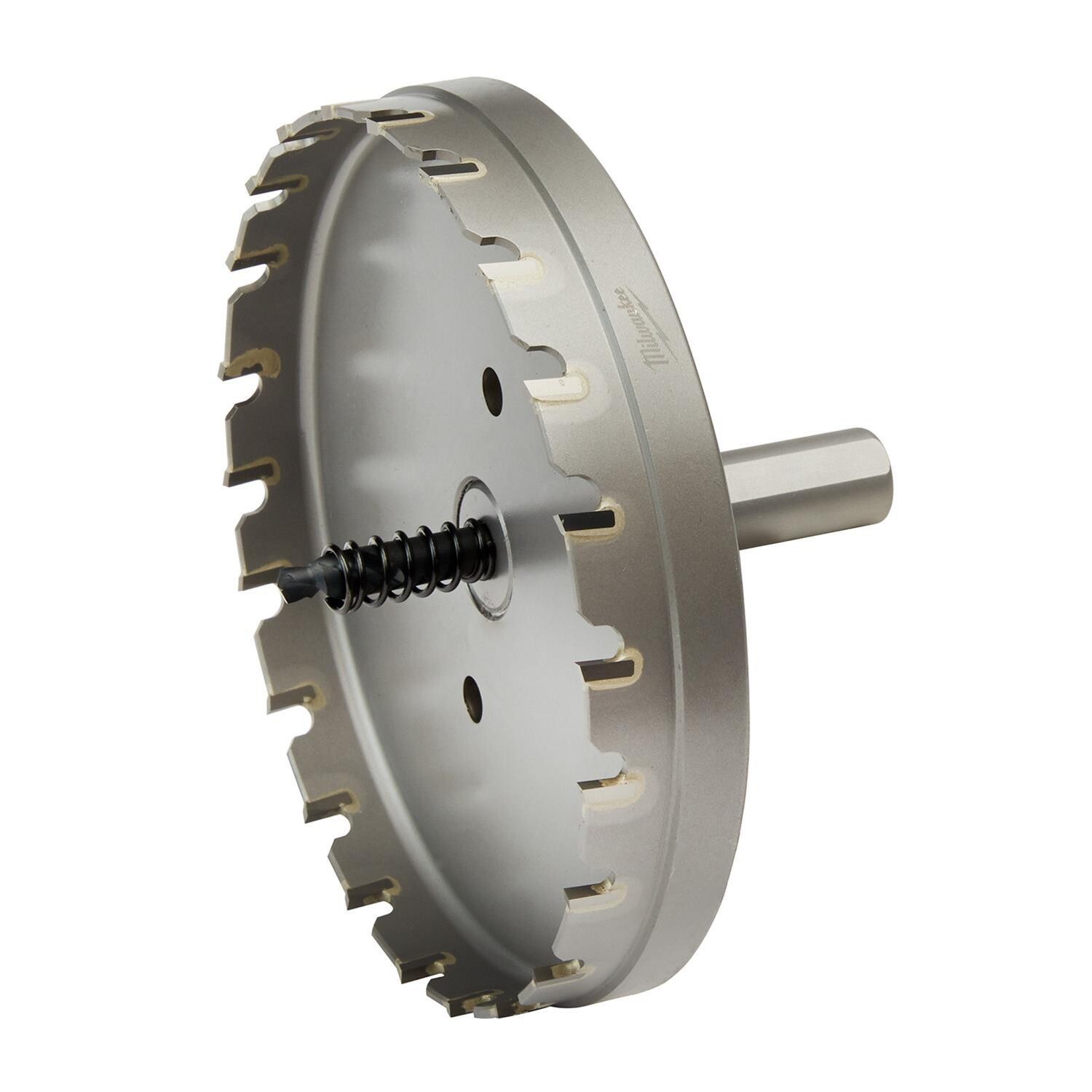 Milwaukee One-Piece Carbide Hole Cutter, 4-1/2&quot;