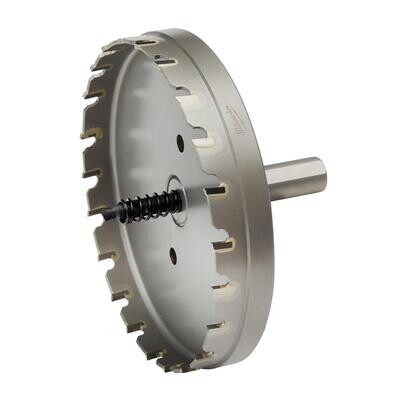 Milwaukee One-Piece Carbide Hole Cutter, 4-1/2&quot;