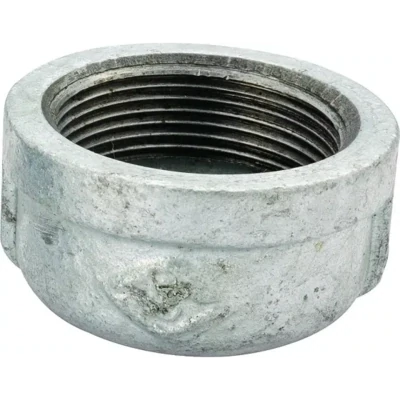 ProSource 18-11/4G Galv. Steel Pipe Cap,  1-1/4&quot;