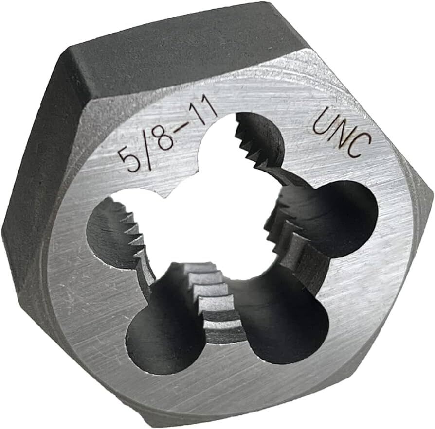 Irwin 6852 Hex Thread Die, 5/8&quot;-11