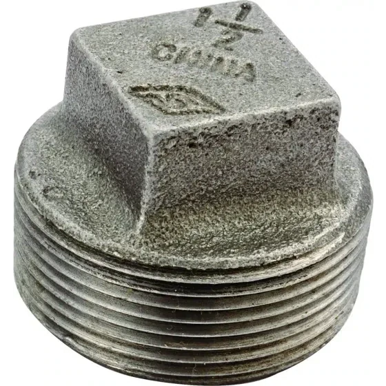 ProSource 31-2B Black Pipe Plug, 2&quot;