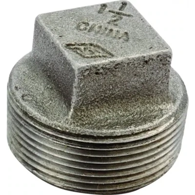 ProSource 31-2B Black Pipe Plug, 2&quot;
