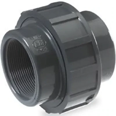 NDS U-1250-T Sch80 Threaded PVC Union, 1-1/4&quot;