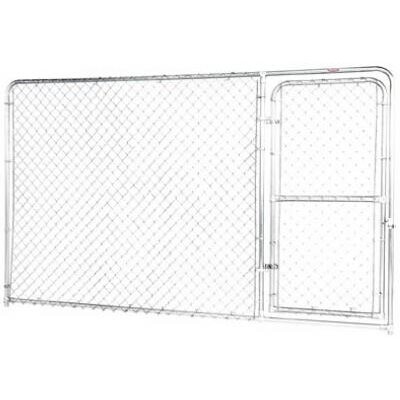 Stephens Pipe &amp; Steel DKS21006 Kennel Panel w/Gate, 6&#39;X10&quot;