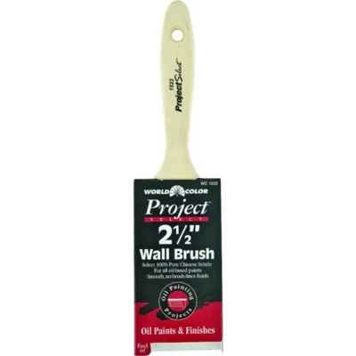 Linzer 1522-2.5 Wood Handle/Poly Paint Brush, 2-1/2&quot;