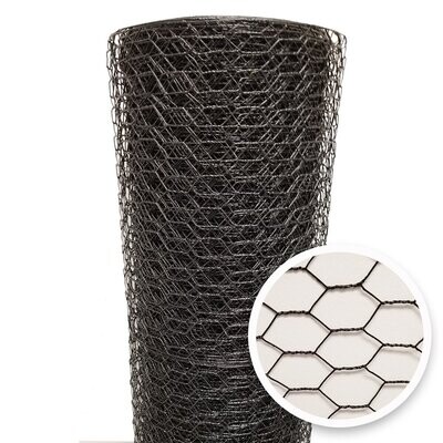 Jackson Wire 12012629 Vinyl Coated Poultry Netting, 1&quot;X48&quot;X50Ft