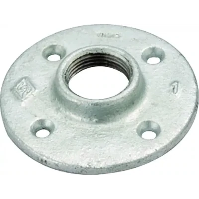 ProSource 27-11/4G Galv. Steel Floor Flange, 1-1/4&quot;