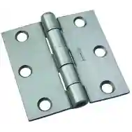 National Hardware N139-733 Plain Steel Loose Pin Broad Hinges, 2-1/2&quot;