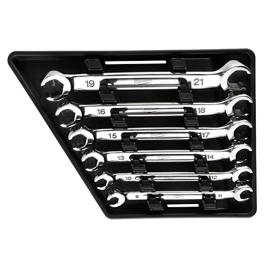 Milwaukee Metric Double End Flare Nut Wrench Set, 6PC