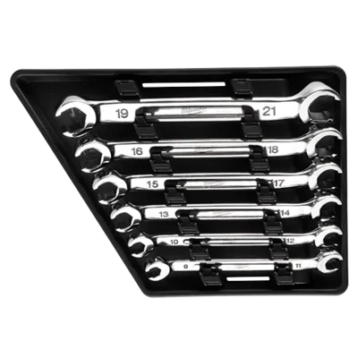 Milwaukee Metric Double End Flare Nut Wrench Set, 6PC