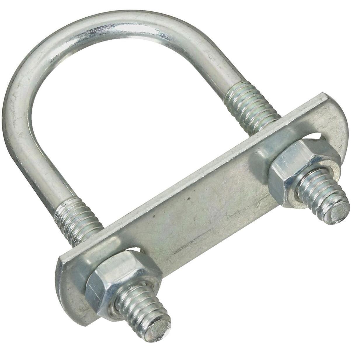 National Hardware N222-083 U-Bolt, 1/4&quot;X1-1/8&quot;X2-1/4&quot;