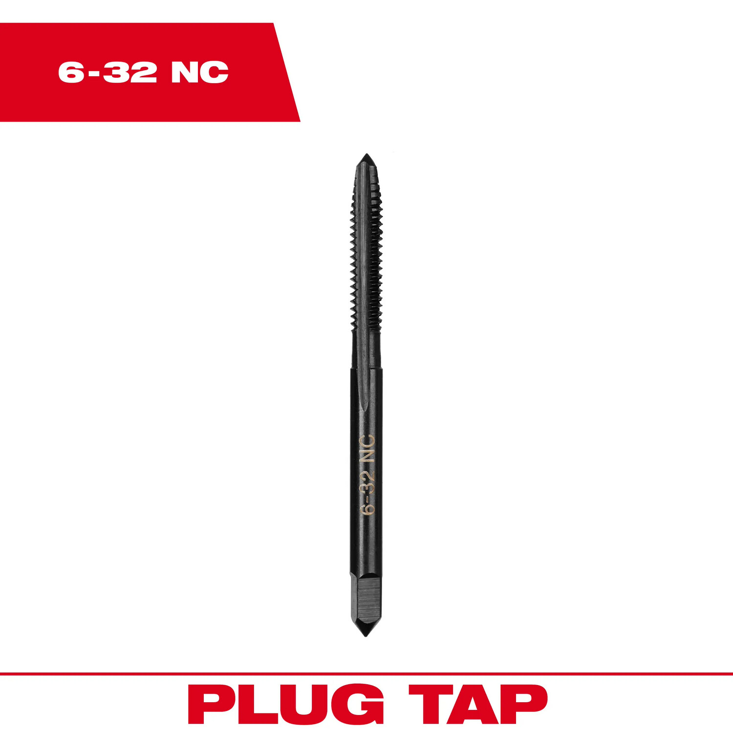 Milwaukee 6-32 NC Plug Tap