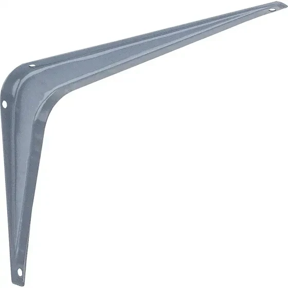 National Hardware N171-066 Gray Shelf Bracket, 6&quot;X8&quot;  100Lb WLL