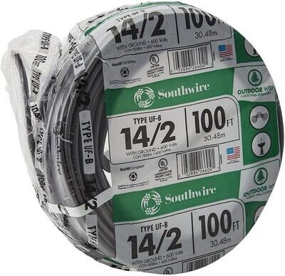 Southwire 14/2UF-WGX100 Building Wire