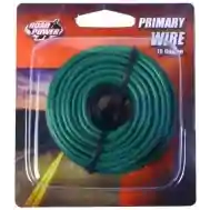 RoadPower 55835033/18-1-15 Green Primary Wire, 18Ga X 33Ft