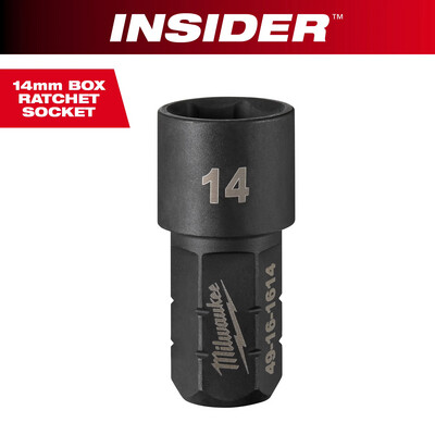 Milwaukee INSIDER™ Box Ratchet Metric Socket, 14mm