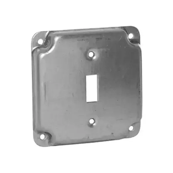 Raco 800C Square 4-3/16&quot; Exposed Work Box Cover w/Switch Slot