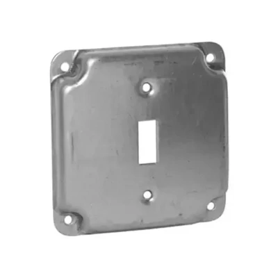 Raco 800C Square 4-3/16&quot; Exposed Work Box Cover w/Switch Slot