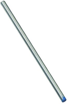 National Hardware N179-283 Threaded Rod, 6-32&quot;X12&quot;
